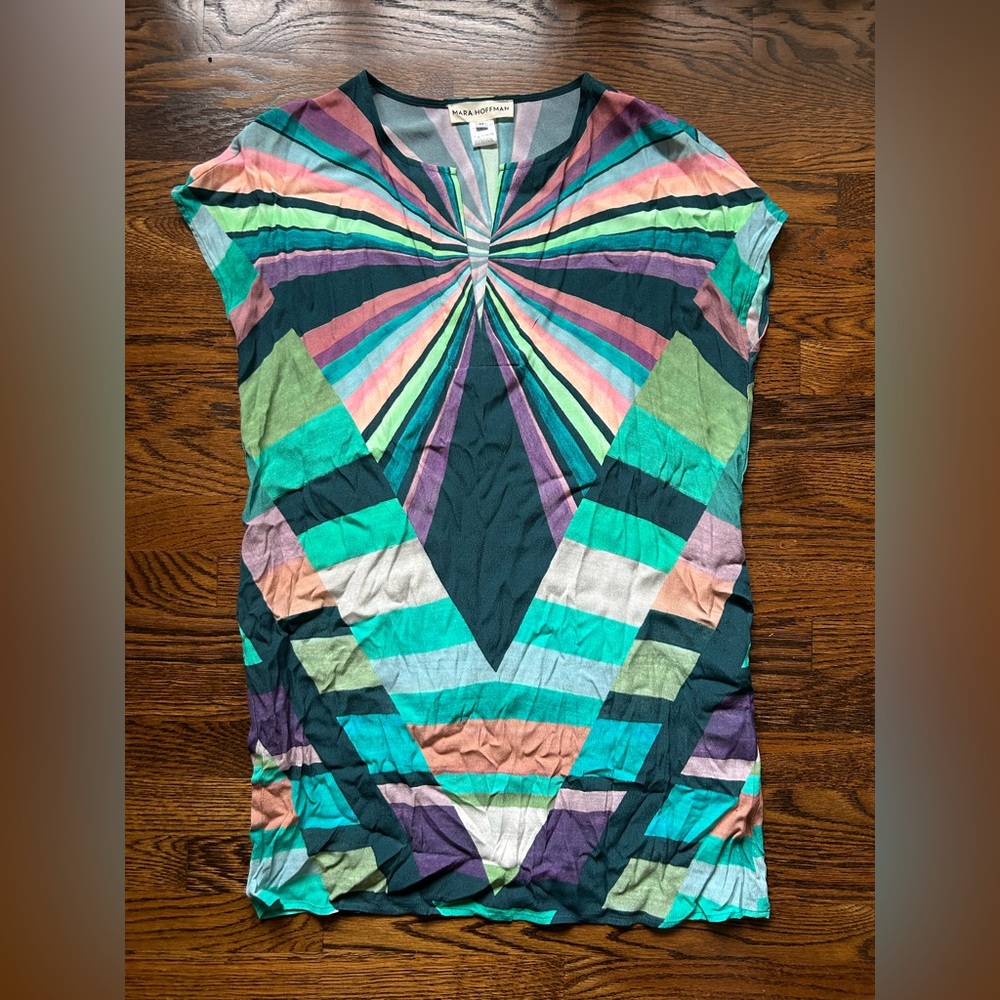 Mara Hoffman short dress with pockets